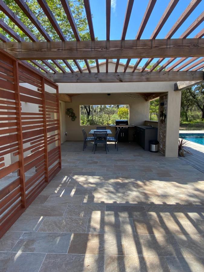 Magnifique Villa Avec Piscine Au Coeur Des Vignes Cogolin Exterior photo